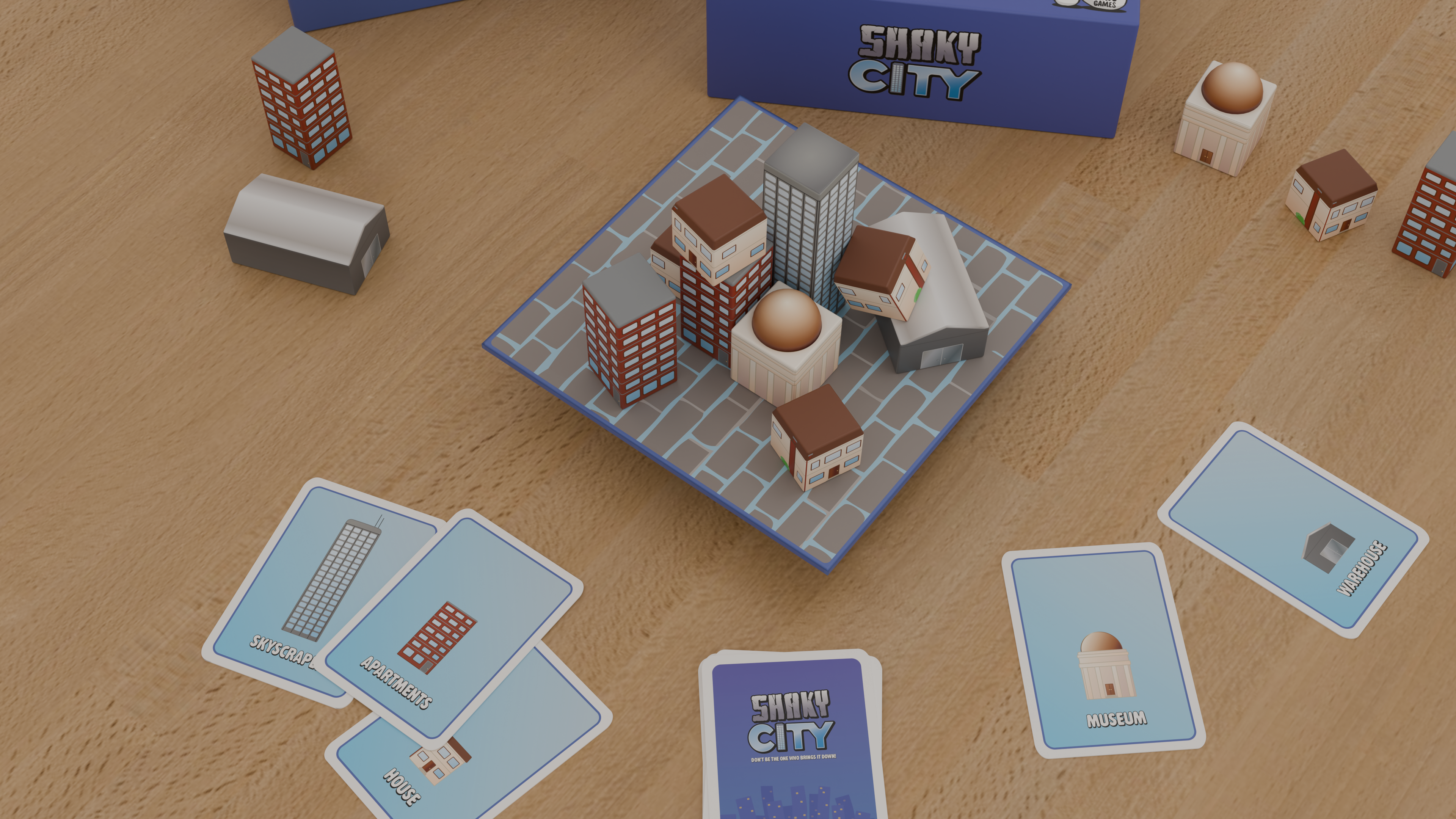 Shaky City render